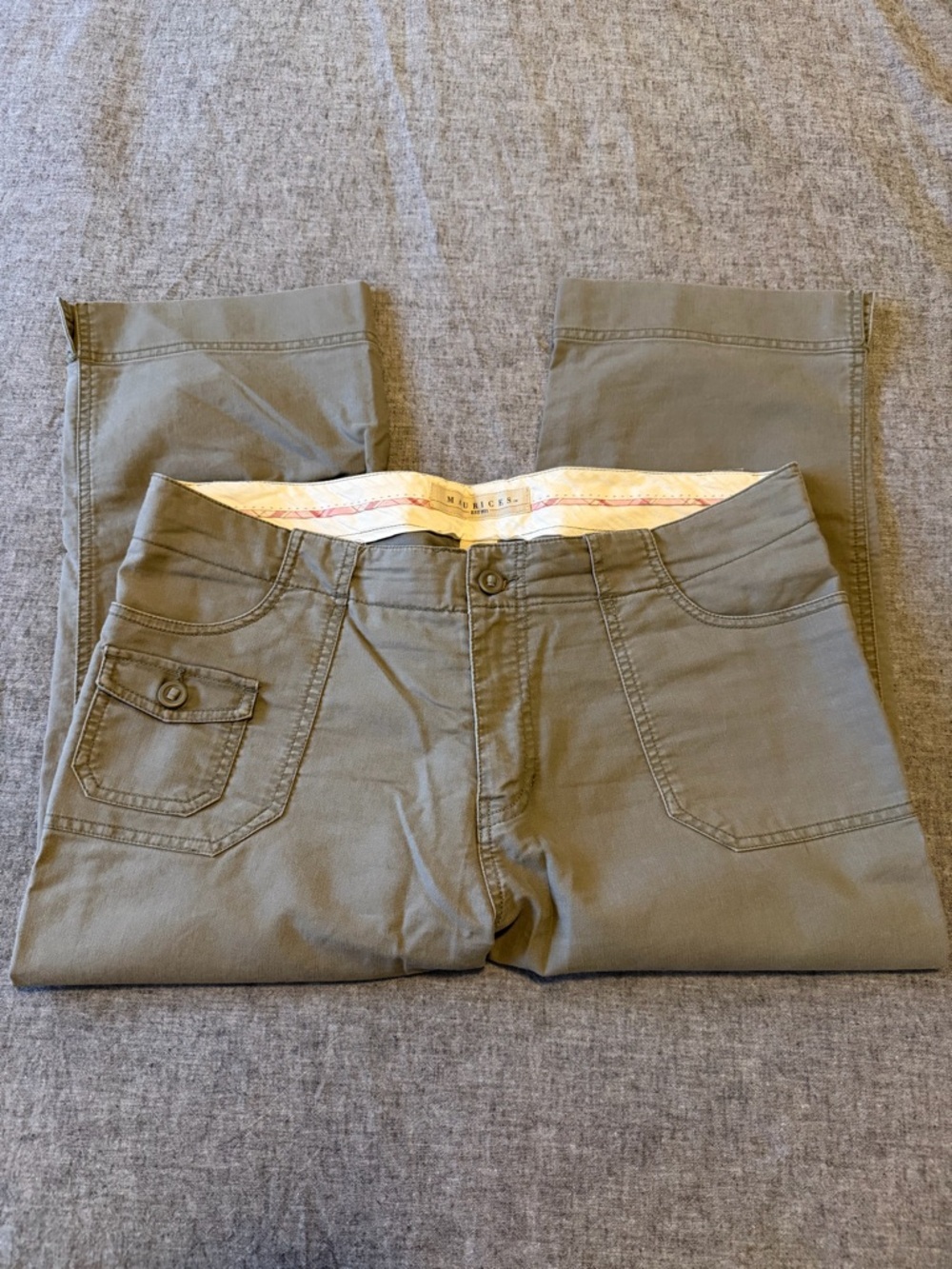 Maurices Olive Green Cotton Pants